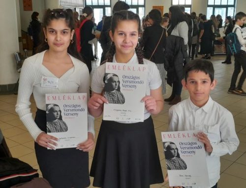 Ismét országos versmondó versenyen a nyírpilisi tanulók